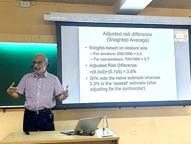 Invited Talk by Dr. Girish Aras