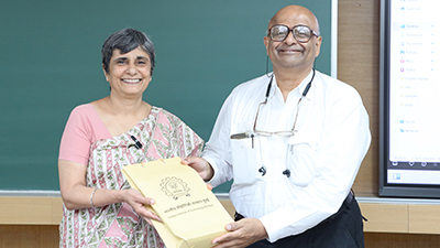 Dr. Gagandeep Kang’s visit to NDMC, IIT Bombay