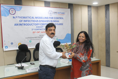 2nd contact session of the third cohort of the Certificate Course on Mathematical Modelling for Control of Infectious Diseases in India